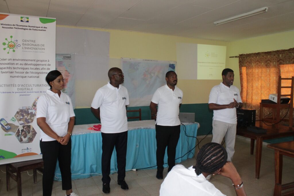 lancement des activités d’ACCULTURATION DIGITALE du Centre Gabonais de L’Innovation (CGI