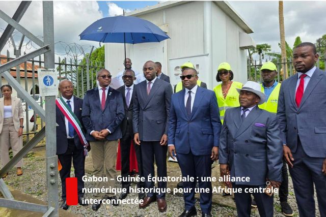 interconnexion fibre gabon afrique centrale